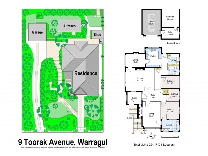 9 Toorak Avenue, Warragul VIC 3820 Floorplan