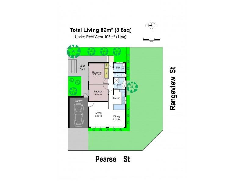 1/13 Rangeview Street, Warragul VIC 3820 Floorplan