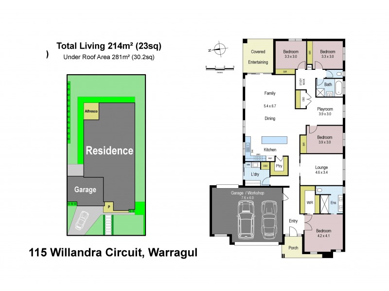 115 Willandra Circuit, Warragul VIC 3820 Floorplan