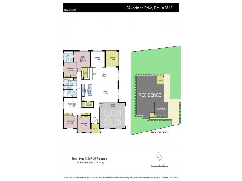 25 Jackson Drive, Drouin VIC 3818 Floorplan