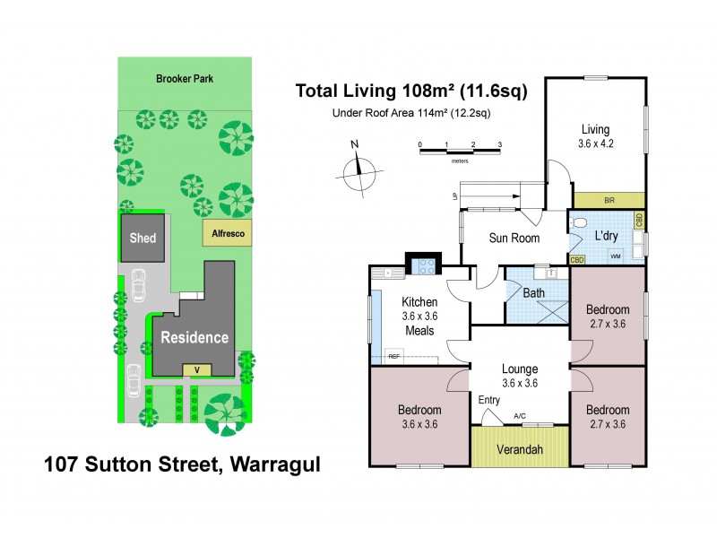 107 Sutton Street, Warragul VIC 3820 Floorplan