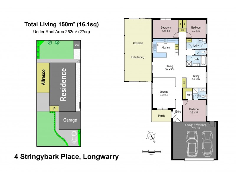 4 Stringybark Place, Longwarry VIC 3816 Floorplan