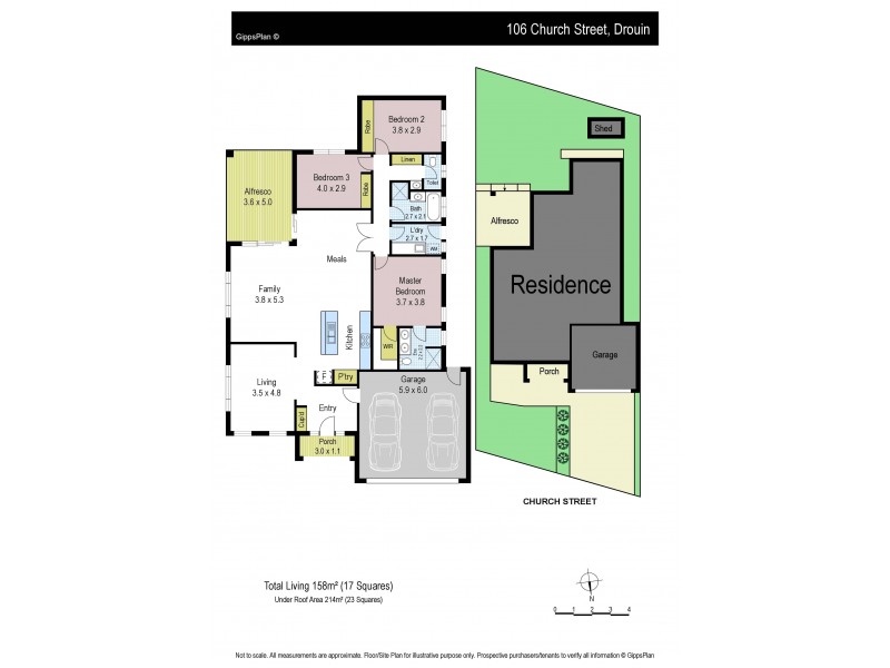 106 Church Street, Drouin VIC 3818 Floorplan