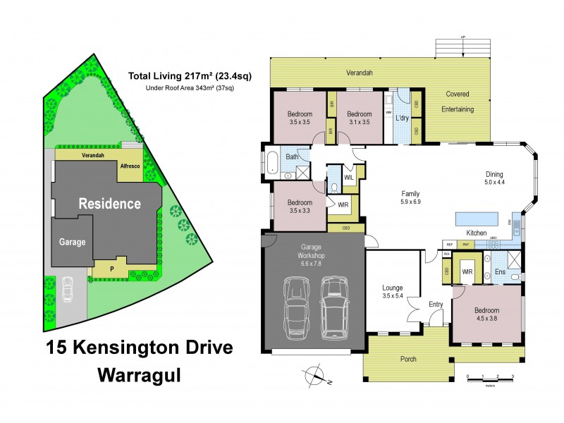15 Kensington Drive, Warragul VIC 3820 Floorplan