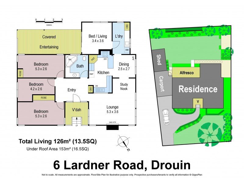 6 Lardner Road, Drouin VIC 3818 Floorplan