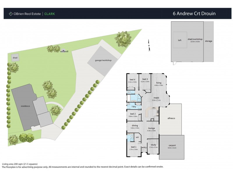 6 Andrew Court, Drouin VIC 3818 Floorplan