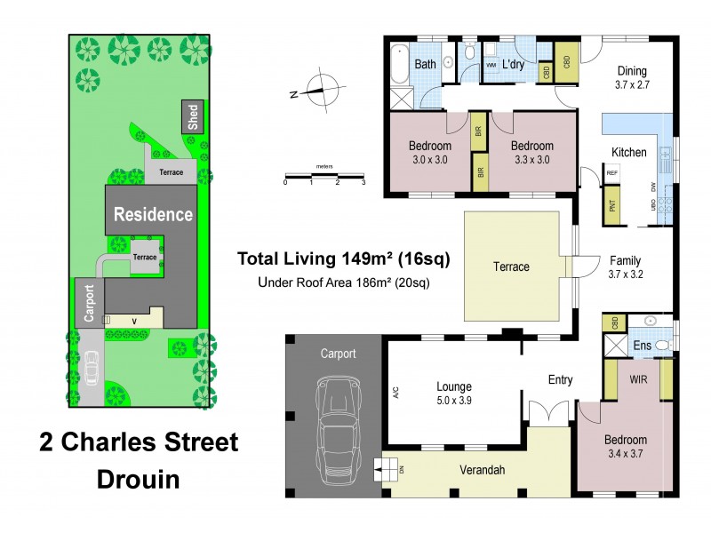 2 Charles Street, Drouin VIC 3818 Floorplan