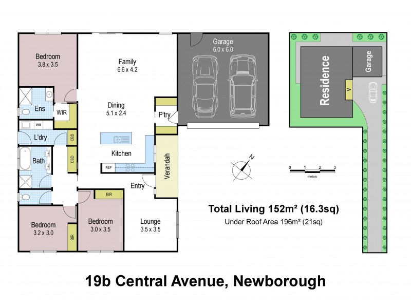 19B Central Avenue, Newborough VIC 3825 Floorplan