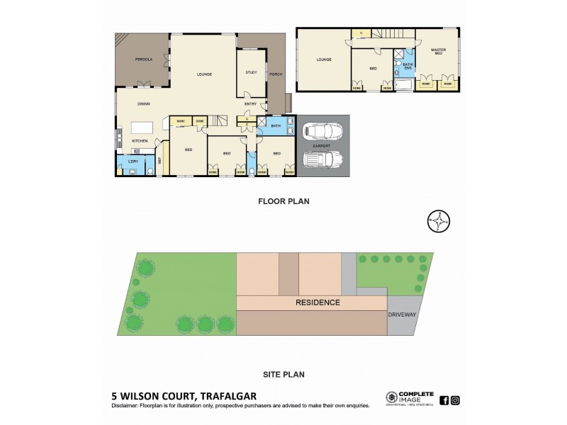 5  Wilson Court, Trafalgar VIC 3824 Floorplan