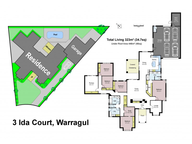 3 Ida Court, Warragul VIC 3820 Floorplan