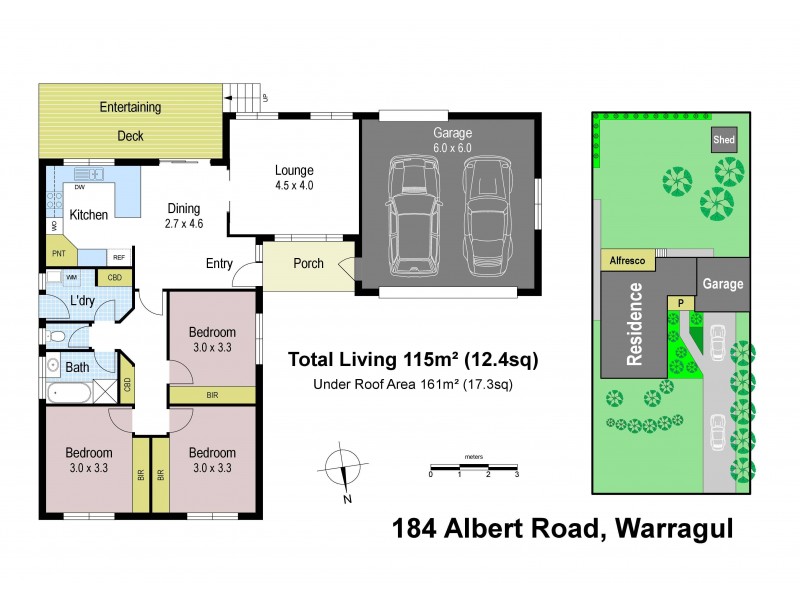 184 Albert Road, Warragul VIC 3820 Floorplan