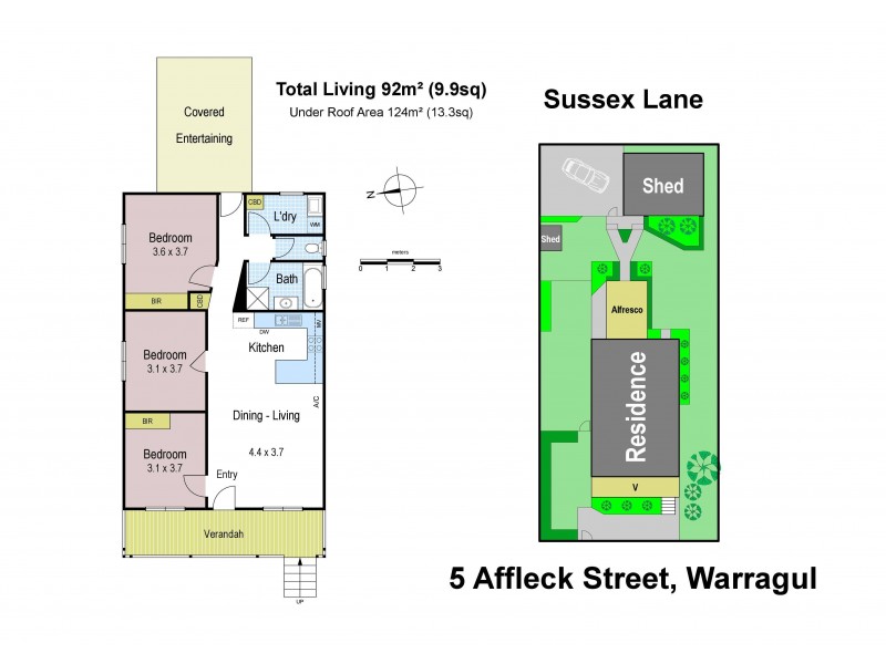 5 Affleck Street, Warragul VIC 3820 Floorplan