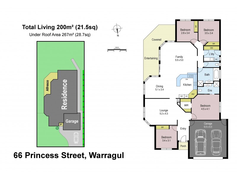 66 Princess Street, Warragul VIC 3820 Floorplan