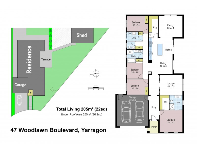 47 Woodlawn Boulevard, Yarragon VIC 3823 Floorplan