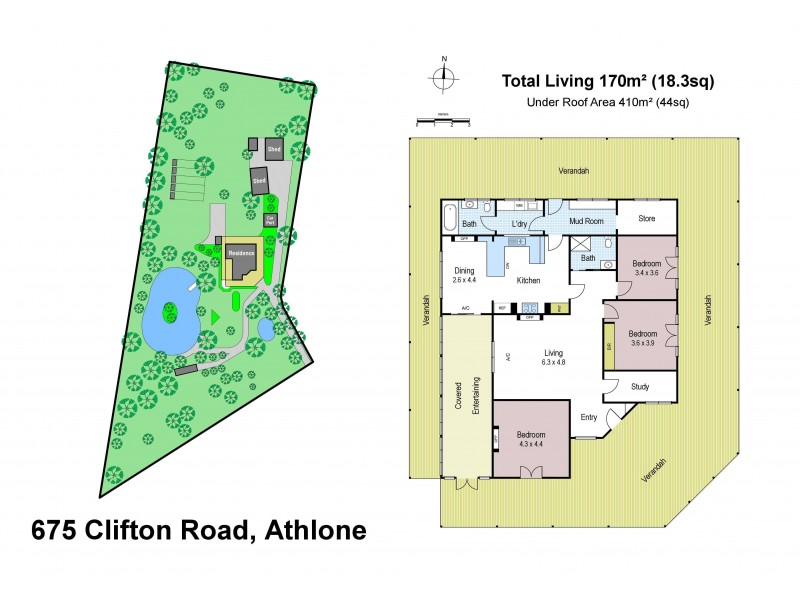 675 Clifton Road, Athlone VIC 3818 Floorplan