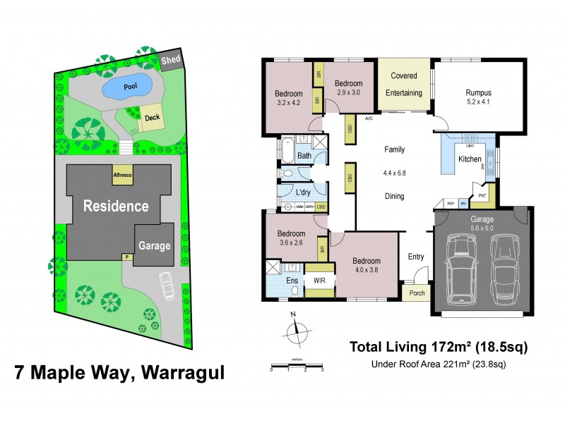 7 Maple Way, Warragul VIC 3820 Floorplan