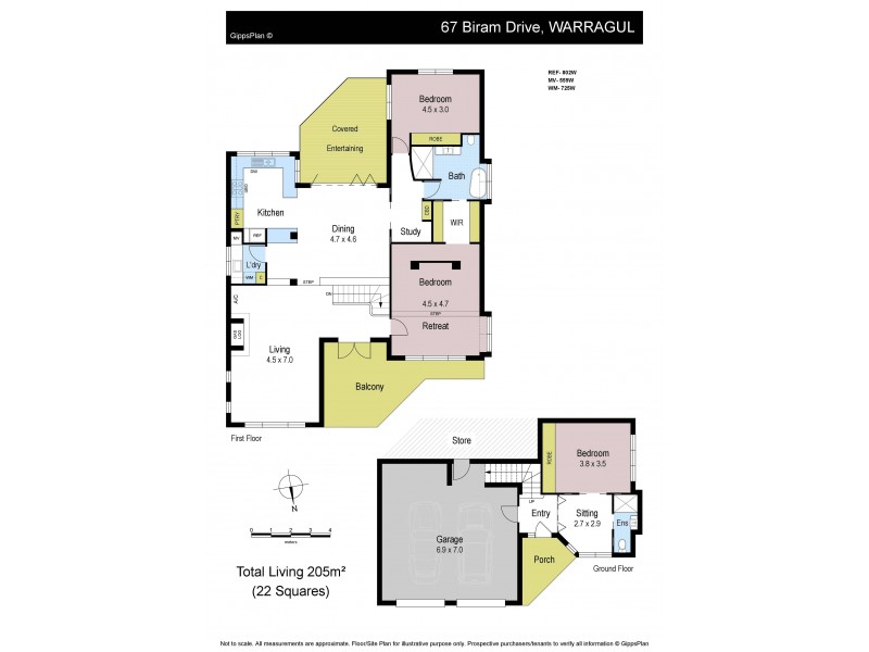 67 Biram Drive, Warragul VIC 3820 Floorplan