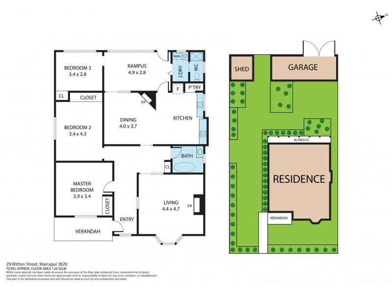 29 Witton Street, Warragul VIC 3820 Floorplan