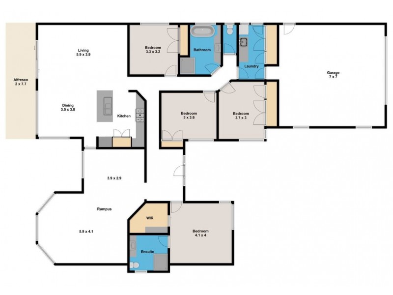 19 Eade Avenue, Warragul VIC 3820 Floorplan