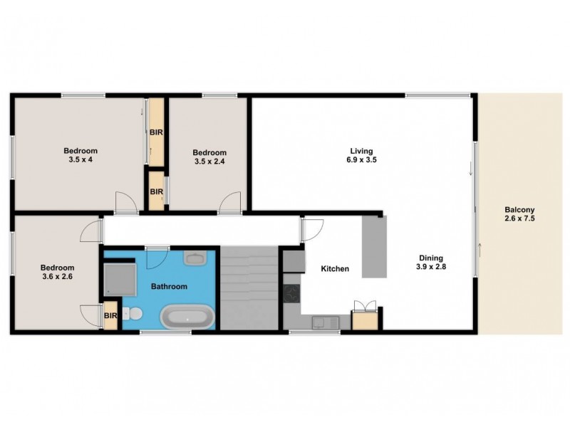 19 Lisle Street, Moe VIC 3825 Floorplan