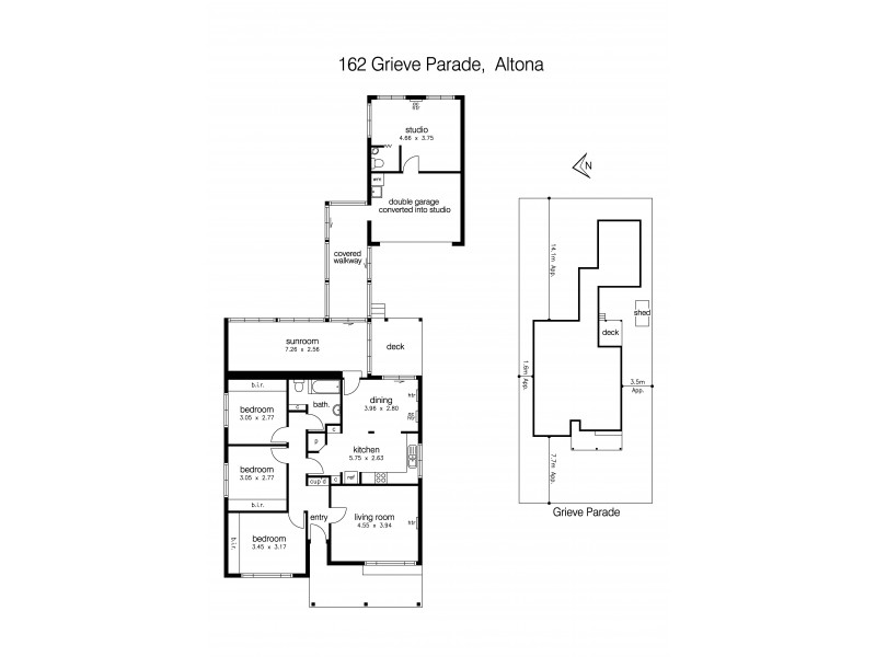 162 Grieve Parade, Altona VIC 3018 Floorplan