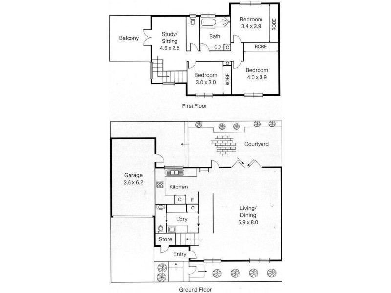 95 Elphin Street, Newport VIC 3015 Floorplan