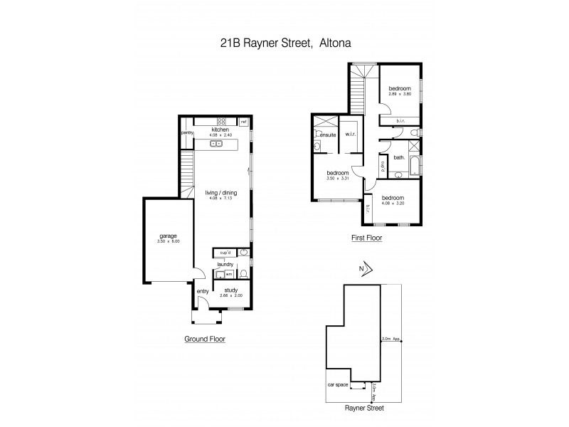 21b Rayner Street, Altona VIC 3018 Floorplan
