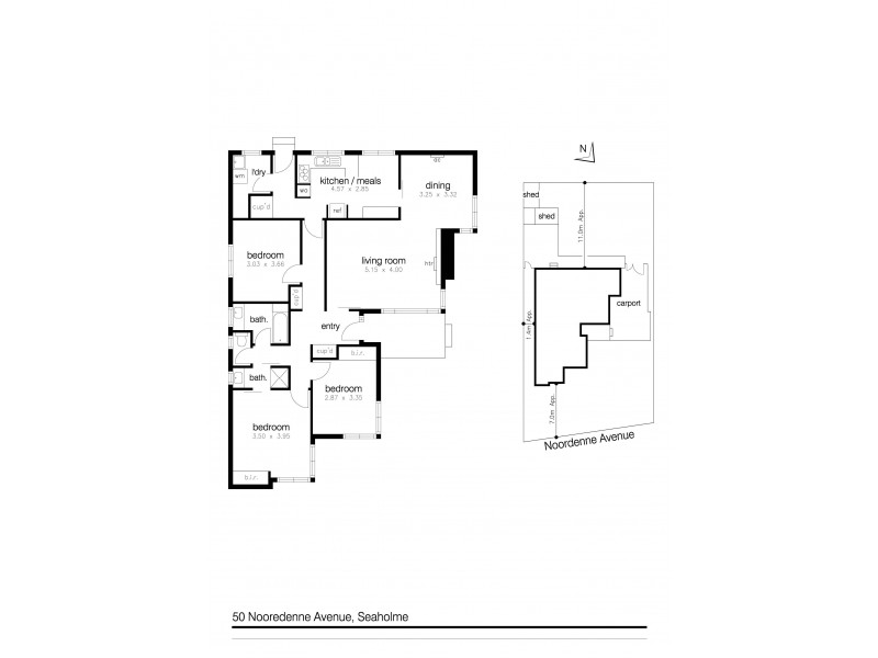 50 Noordenne Avenue, Seaholme VIC 3018 Floorplan