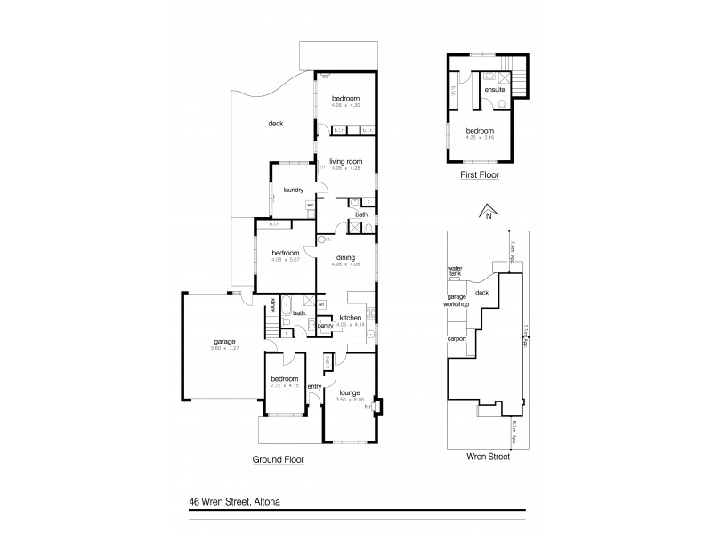 46 Wren Street, Altona VIC 3018 Floorplan