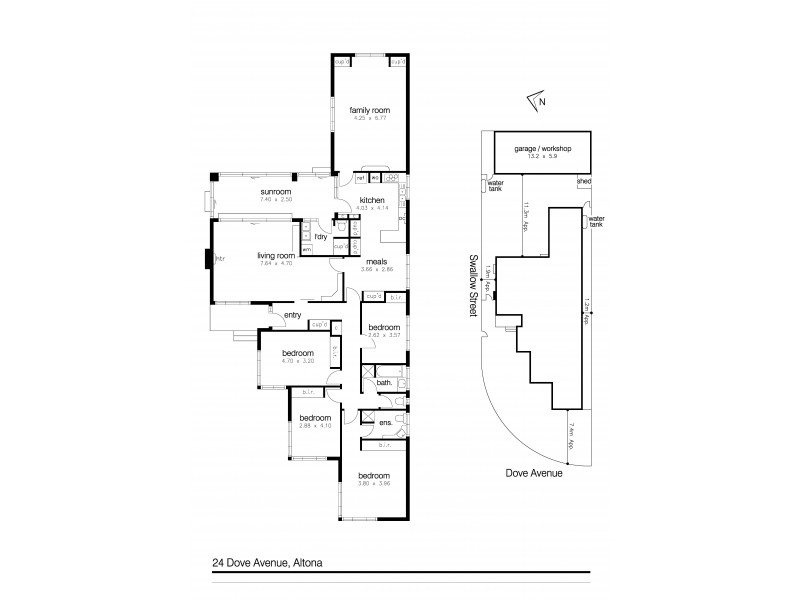 24 Dove Avenue, Altona VIC 3018 Floorplan