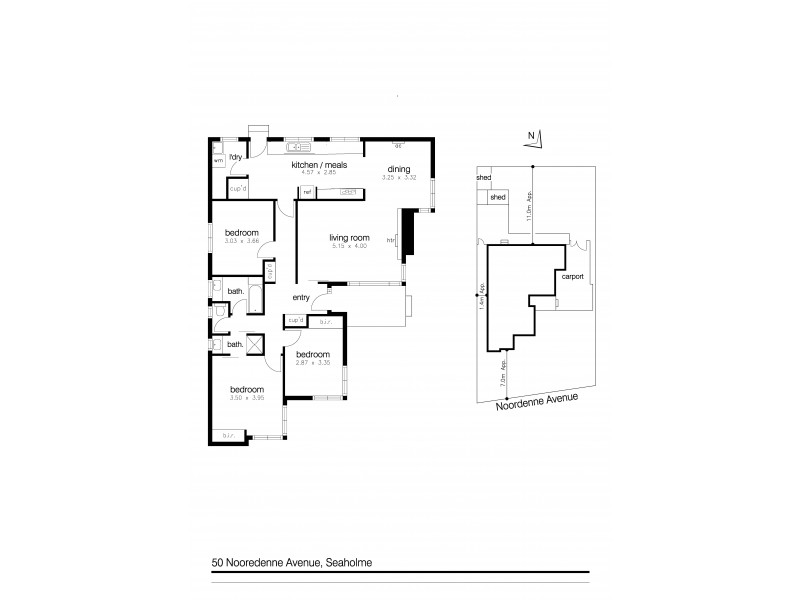50 Noordenne Avenue, Seaholme VIC 3018 Floorplan