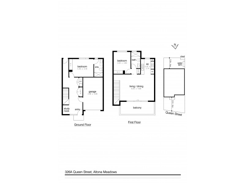 326a Queen Street, Altona Meadows VIC 3028 Floorplan