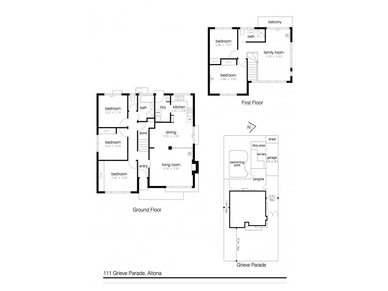 111 Grieve Parade, Altona VIC 3018 Floorplan