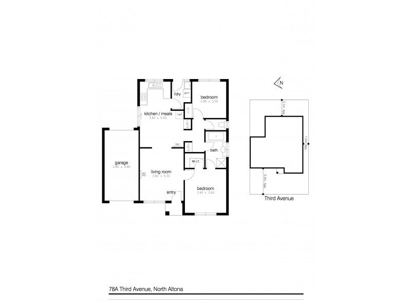 78A Third Avenue, Altona North VIC 3025 Floorplan