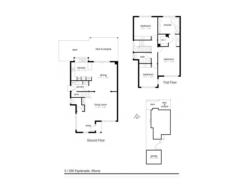 3/235 Esplanade, Altona VIC 3018 Floorplan