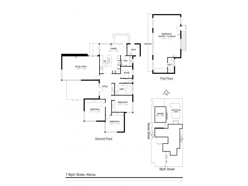 7 Blyth Street, Altona VIC 3018 Floorplan