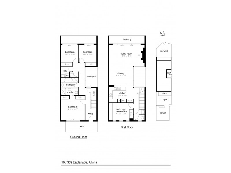 10/369 Esplanade, Altona VIC 3018 Floorplan