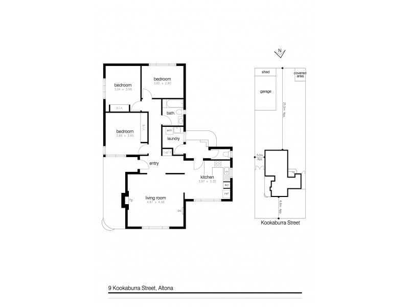 9 Kookaburra Street, Altona VIC 3018 Floorplan