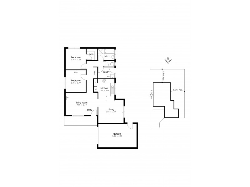 2/11 Thompson Court, Altona Meadows VIC 3028 Floorplan