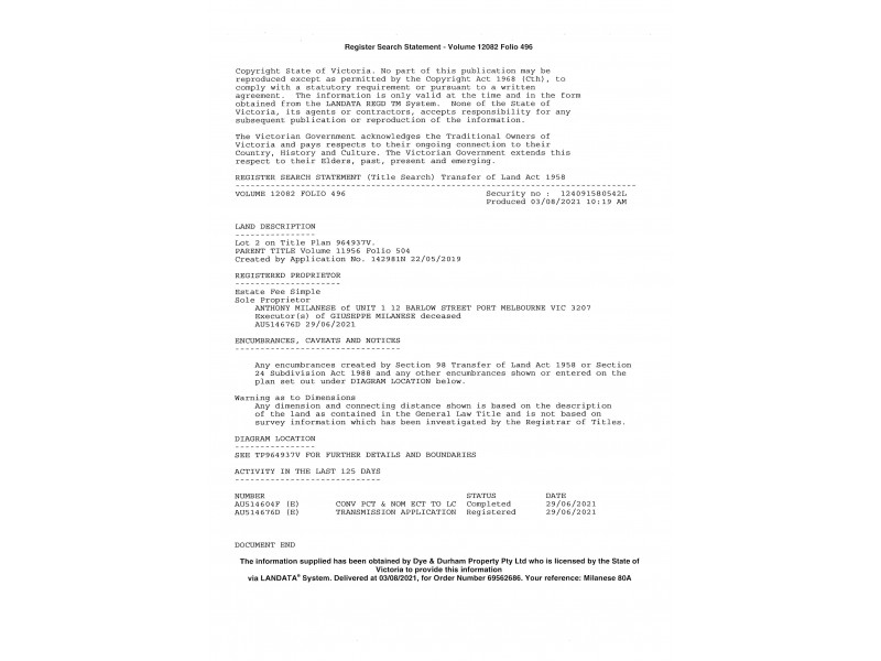 80A Elizabeth Street, Newport VIC 3015 Floorplan