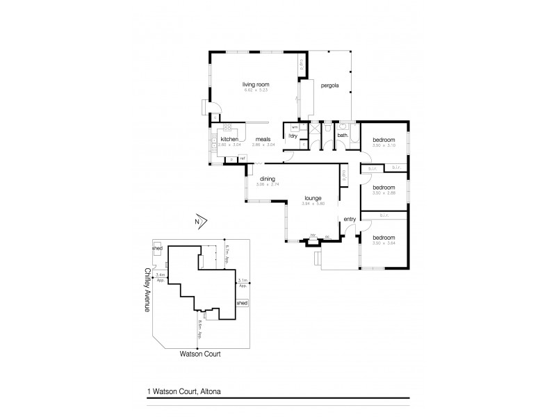 1 Watson Court, Altona VIC 3018 Floorplan