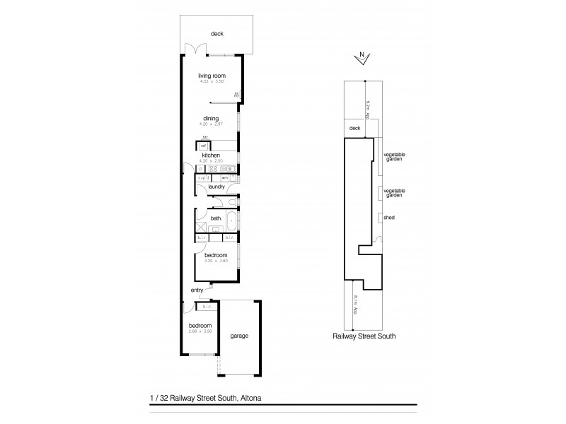 32a Railway Street South, Altona VIC 3018 Floorplan
