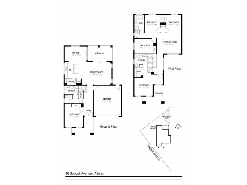 16 Seagull Avenue, Altona VIC 3018 Floorplan