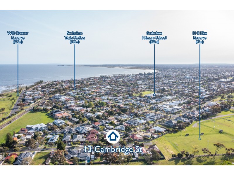 13 Cambridge Street, Seaholme VIC 3018