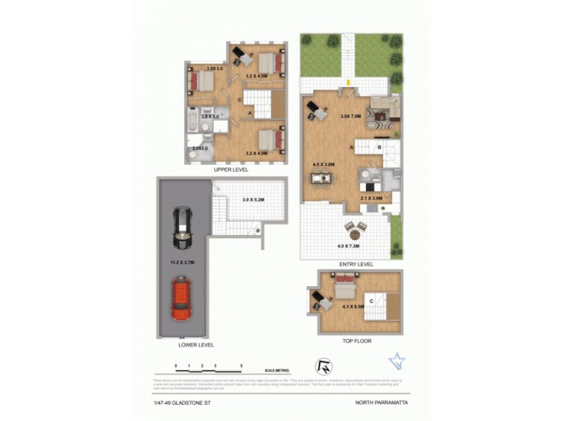 1/47-49 Gladstone Street, North Parramatta NSW 2151 Floorplan