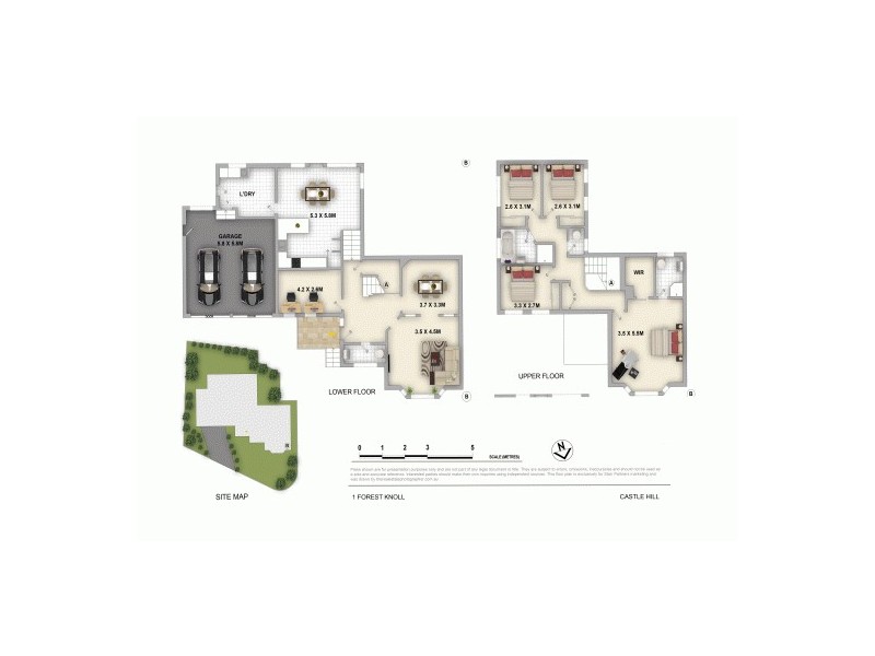 1 Forest Knoll, Castle Hill NSW 2154 Floorplan