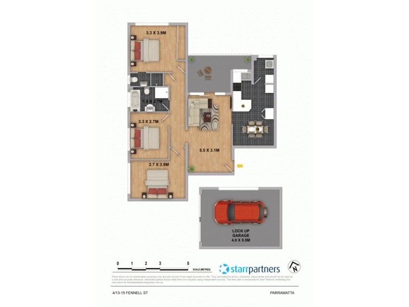 4/13-15 Fennell Street, Parramatta NSW 2150 Floorplan