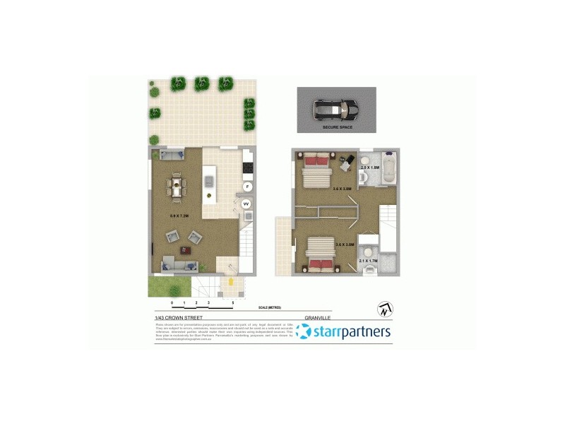 1/43 Crown Street, Granville NSW 2142 Floorplan