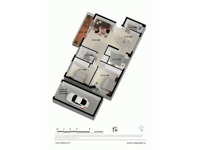 13/20 Harold Street, North Parramatta NSW 2151 Floorplan