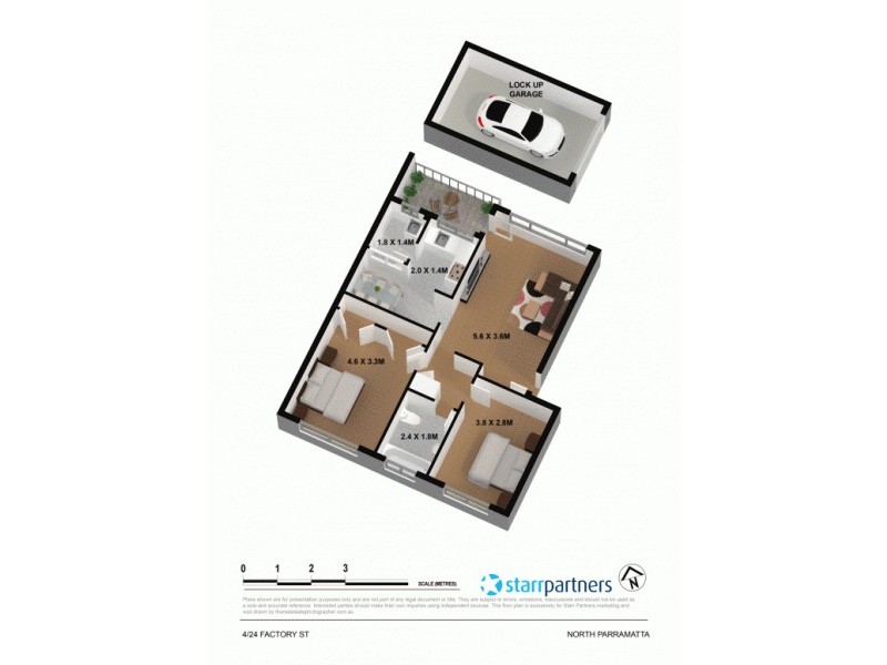 4/24 Factory Street, North Parramatta NSW 2151 Floorplan